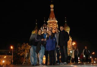 Red Square group photo.