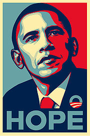 Obama poster Hope