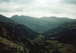 Vall Civera - dol v nm vede GR11 od andorskch hranic smrem na vchod